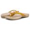 Vionic Bella - Women's Orthotic Thong Sandals - Sunflower - pair left angle