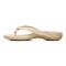 Vionic Bella - Women's Orthotic Thong Sandals - Semolina - Left Side