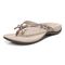 Vionic Bella - Women's Orthotic Thong Sandals - Brownie Giraffe - Left angle