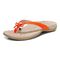Vionic Bella - Women's Orthotic Thong Sandals - Fiesta Patent Croc - Left angle