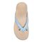 Vionic Bella - Women's Orthotic Thong Sandals - Bluebell - 3 top view