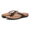 Vionic Bella - Women's Orthotic Thong Sandals - Brown Croc Syn - pair left angle