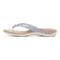 Vionic Bella - Women's Orthotic Thong Sandals - White Tile Patent - Left Side