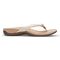 Vionic Bella - Women's Orthotic Thong Sandals -  Cream Woven