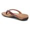 Vionic Bella - Women's Orthotic Thong Sandals - Port - Back angle