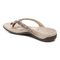 Vionic Bella - Women's Orthotic Thong Sandals - Brownie Giraffe - Back angle