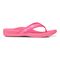 Vionic Tide II - Women's Leather Orthotic Sandals - Orthaheel - Bubblegum - Right side