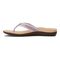 Vionic Tide II - Women's Leather Orthotic Sandals - Orthaheel - Mauve - 2 left view