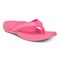 Vionic Tide II - Women's Leather Orthotic Sandals - Orthaheel - Bubblegum - Angle main