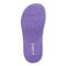 Vionic Tide II - Women's Leather Orthotic Sandals - Orthaheel - Amethyst - Bottom