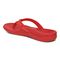 Vionic Tide II - Women's Leather Orthotic Sandals - Orthaheel - Poppy - Back angle