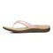 Vionic Tide II - Women's Leather Orthotic Sandals - Orthaheel - Pale Blush - 2 left view