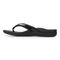 Vionic Tide II - Women's Leather Orthotic Sandals - Orthaheel - Black - 2 left view