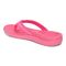 Vionic Tide II - Women's Leather Orthotic Sandals - Orthaheel - Bubblegum - Back angle