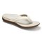 Vionic Tide II - Women's Leather Orthotic Sandals - Orthaheel - White - 1 main view