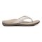 Vionic Tide II - Women's Leather Orthotic Sandals - Orthaheel - 44TIDEII Cream SDR med