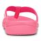 Vionic Tide II - Women's Leather Orthotic Sandals - Orthaheel - Bubblegum - Back