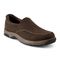 Dunham Battery Park Slip-On Cushioned Men's Casual Shoe - Brown Nubuck - 2