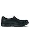Dunham Battery Park Slip-On Cushioned Men's Casual Shoe - Black Leather - 1