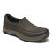 Dunham Battery Park Slip-On Cushioned Men's Casual Shoe - Brown Nbk - 1