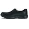 Dunham Battery Park Slip-On Cushioned Men's Casual Shoe - Black Leather - 5