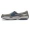 Rockport Captain Boat Cushioned Arch Support Men's Boat Shoe - Gray/navy Nubuck - 5