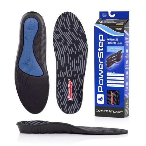 PowerStep ComfortLast Orthotic Insoles - Black - Product View - 1