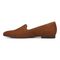 Vionic Willa Womens Sleek Leather Casual Slip On Moc - Monks Robe Suede - Left Side