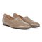 Vionic Willa Womens Sleek Leather Casual Slip On Moc - Taupe Crinkle Patent - Pair