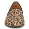 Vionic Willa Womens Sleek Leather Casual Slip On Moc - Toffee Leopard - Front