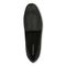 Vionic Willa Womens Sleek Leather Casual Slip On Moc - Black Shimmer Txtl - Top