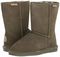 Bearpaw Emma Short - 8 inch Sheepskin Boots - 608W - Olive