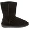 Bearpaw Emma Short - 8 inch Sheepskin Boots - 608W - Black