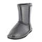 Bearpaw Emma Youth - Short Sheepskin Boots - 608Y - Black/Silver Metallic