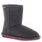 Bearpaw Emma Youth - Short Sheepskin Boots - 608Y - Charcoal/Pomberry