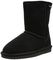 Bearpaw Emma Youth - Short Sheepskin Boots - 608Y - Black