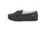 Bearpaw Moc II 2 - Men's Sheepskin Slipper - 1295M - mens Charcoal Corduroy 3 side2