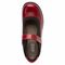 Drew Rose - Women's Mary Jane Velcro Strap Shoe - Red