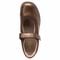 Drew Rose - Women's Mary Jane Velcro Strap Shoe - Bronze/Print