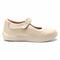 Drew Rose - Women's Mary Jane Velcro Strap Shoe - Bone/Sft/Peb