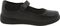 Drew Rose - Women's Mary Jane Velcro Strap Shoe - Blk/Blk Stch