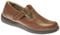 Drew Lilac - Women's T-Strap Velcro Shoe - Cognac