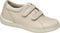 Drew Lotus - Women's Velcro Double Strap Shoe - Bone