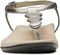 Vionic Lizbeth Women's T-strap Orthotic Sandal - Pewter/Metallic
