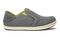 OluKai Nohea Mesh - Boy's Supportive Shoes - Charcoal/Sulfur - Side