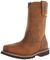 CAT Wellston Men\'s Steel Toe Work Boot - Dark Brown - 
