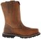 CAT Wellston Men\'s Steel Toe Work Boot - Dark Brown - 