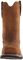CAT Wellston Men\'s Steel Toe Work Boot - Dark Brown - 