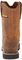 CAT Wellston Men\'s Steel Toe Work Boot - Dark Brown - 