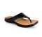 Strive Maui Women's Comfortable and Arch Supportive Sandals - Black - Angle